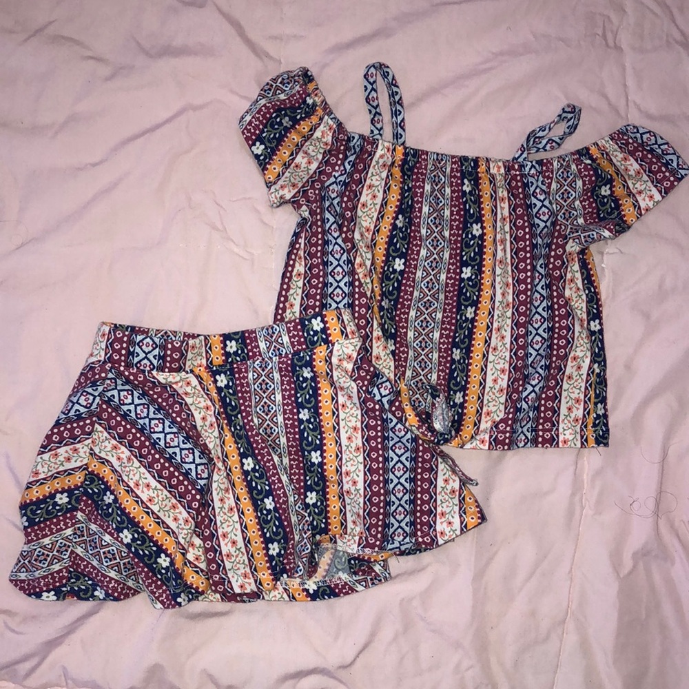 12-18mo The Children’s Place shirt skorts set